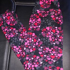 LuLaRoe Heart Leggings